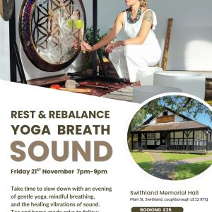 Rest and Rebalance: Yoga · Breath · Sound