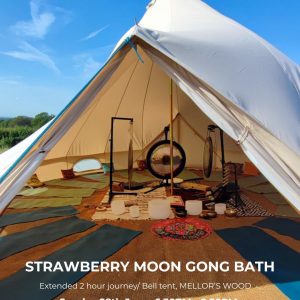 Strawberry Moon Gong Bath