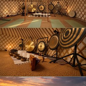 Sunset Sound Journey at The Yurt